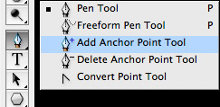 TUTORIAL PHOTOSHOP - add anchor point tool