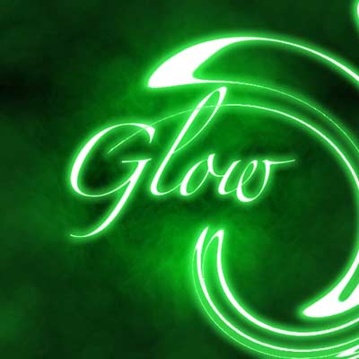 photoshop glow