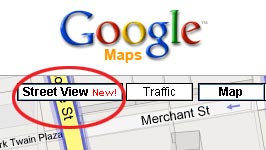 Google Maps - street view